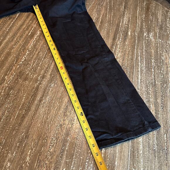 Men’s Levi’s 527 Slim Bootcut Denim Jeans Wide Leg Flare Black, 32W x 29L - Picture 12 of 12